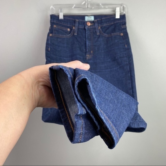J. Crew 9” High-Rise Skinny Toothpick Jeans 27 - Picture 3 of 8